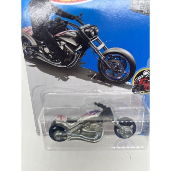 2017 Mattel Hot Wheels Walmart Exclusive Zamac #16 HW Moto 5/5 Blast Lane - Picture 2 of 3